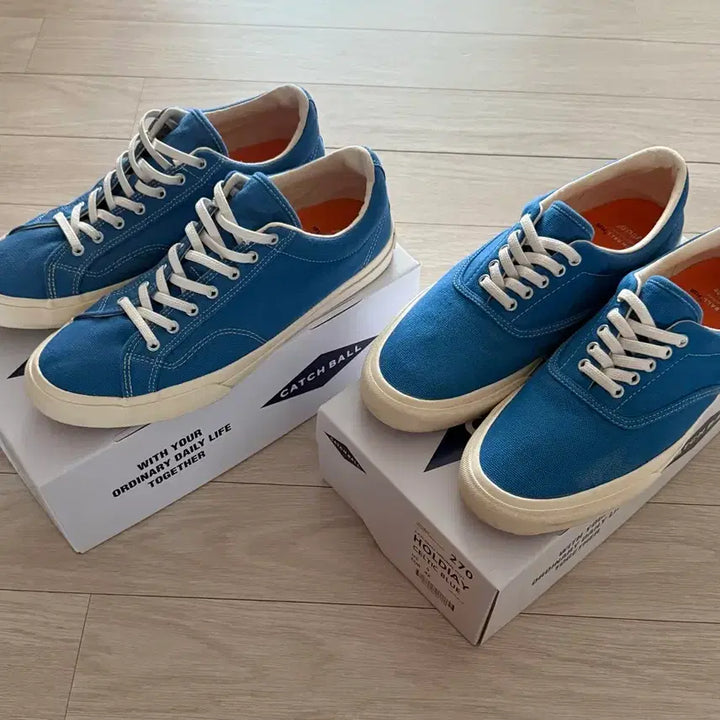 [SOLD OUT] 캐치볼 셀틱블루 2종 일괄 - 270 사이즈