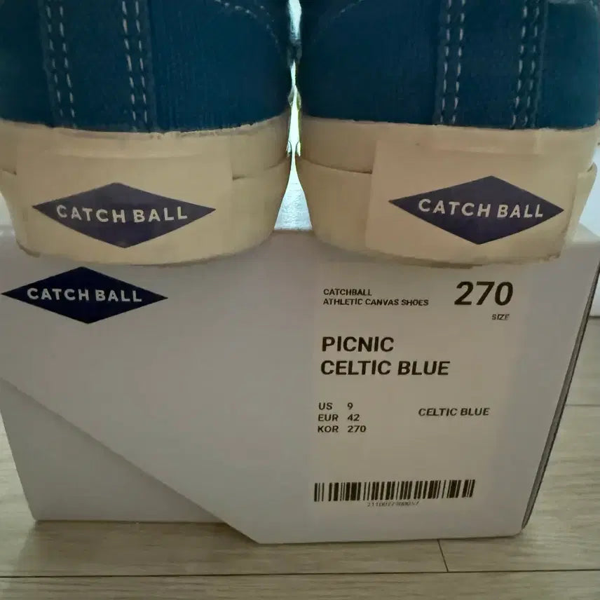 [SOLD OUT] 캐치볼 셀틱블루 2종 일괄 - 270 사이즈