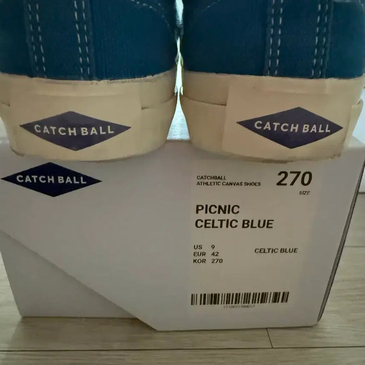 [SOLD OUT] 캐치볼 셀틱블루 2종 일괄 - 270 사이즈
