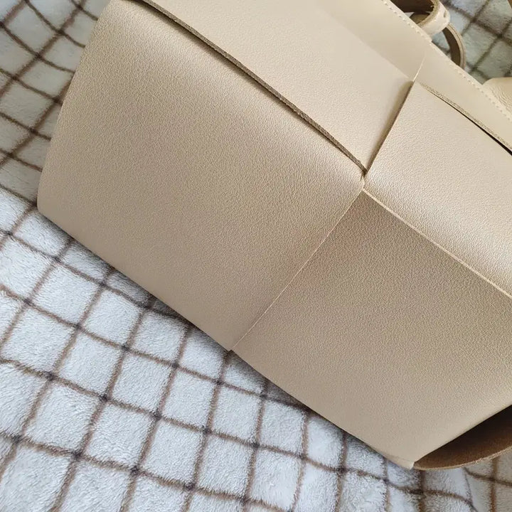 [BUNJANG] Beige Shoulder Tote Bag / 400) 여성 숄더백 토트백