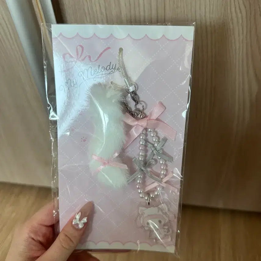 [BUNJANG] My Melody Ballerina Keyring / 마이멜로디 발레리나 시로네코 키링