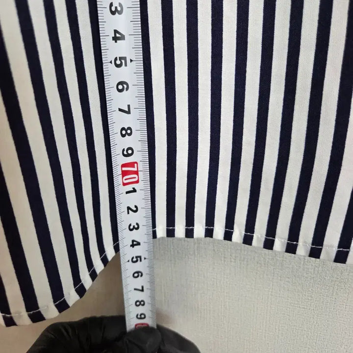 [SOLD OUT] 플라스틱아일랜드 여성 스트라이프 셔츠 S JJ1081