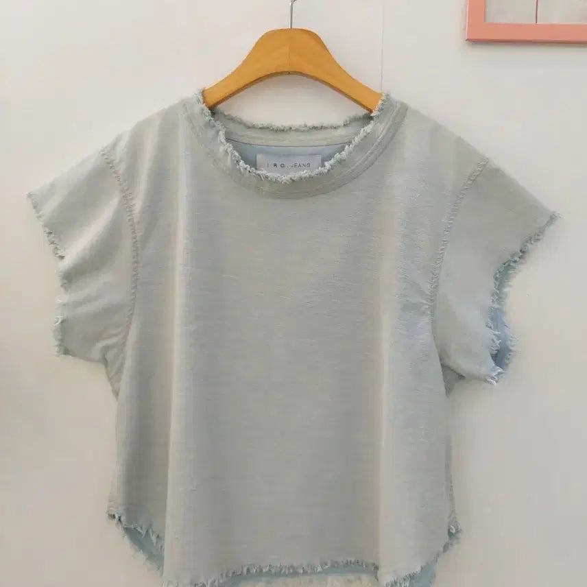 [SOLD OUT] IRO JEANS 데님 반팔 티셔츠 55~66