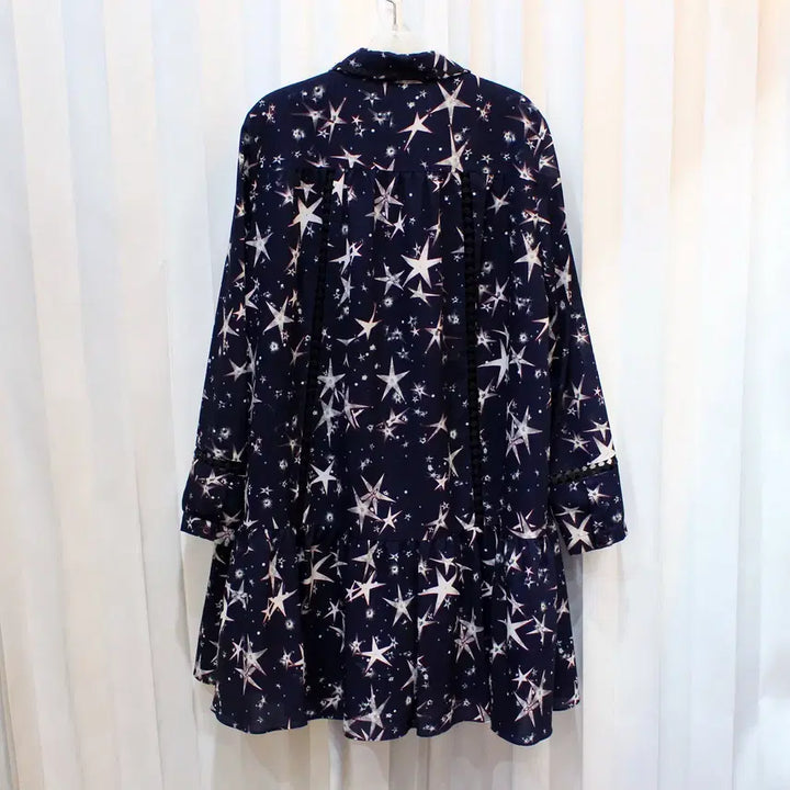 [BUNJANG] SJSJ Star Pattern Dress / M 한섬 SJSJ 별패턴 원피스 b782