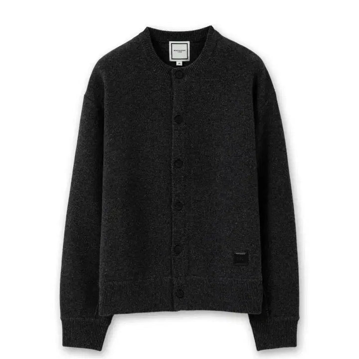 [SOLD OUT] [구매] 우영미 24fw 크루넥 가디건 그레이 46, 48