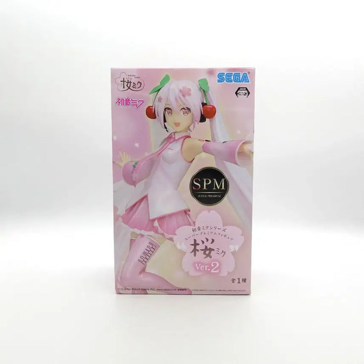 [BUNJANG] Sega Hatsune Miku Super Premium Figure Sakura Miku 2 / [미개봉/새제품]세가 하츠네미쿠 슈퍼 프리미엄 피규어 사쿠라미쿠2 피규어
