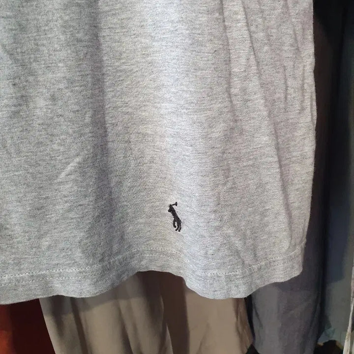 [BUNJANG] Polo Ralph Lauren Gray Short Sleeve T-Shirt / 폴로 랄프로렌 회색 반팔 티셔츠 110사이즈