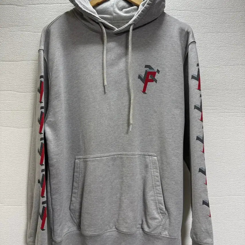 [BUNJANG] Palace P Man Hoodie Gray / SS18 팔라스 P MAN 후드 그레이