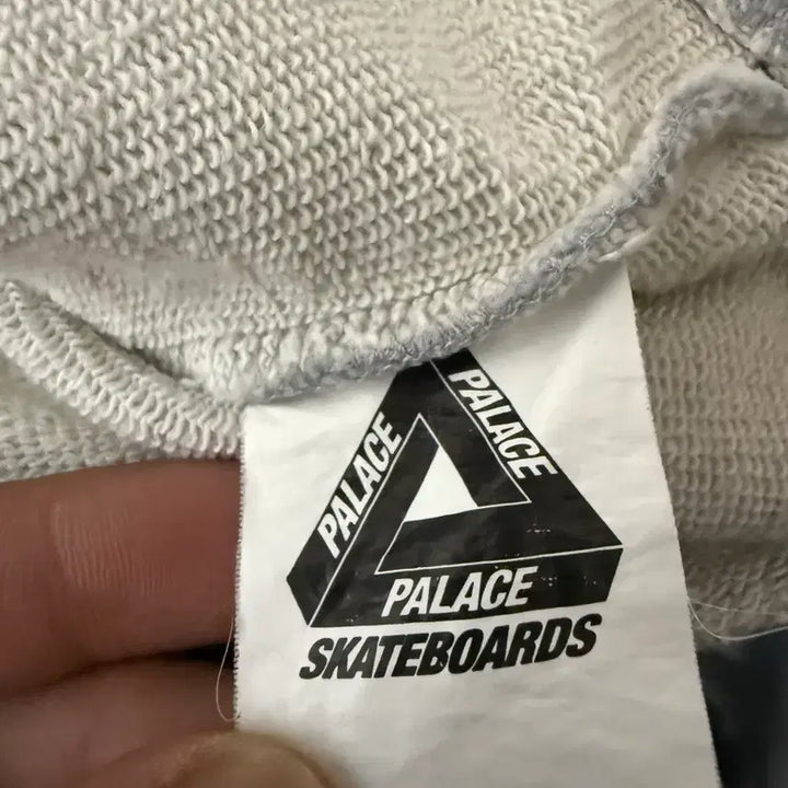 [BUNJANG] Palace P Man Hoodie Gray / SS18 팔라스 P MAN 후드 그레이
