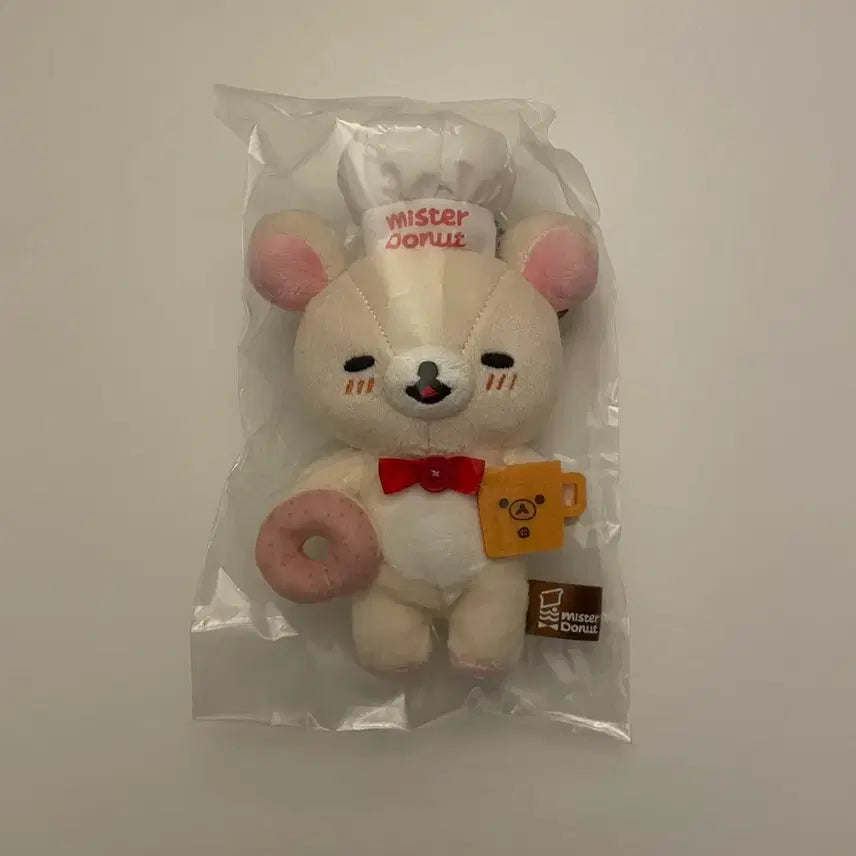[SOLD OUT] 리락쿠마 코리락쿠마 미스터도넛 콜라보 마스코트 인형 키링