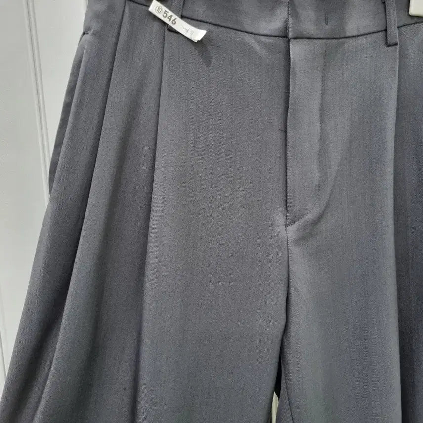 [BUNJANG] DEEF HOUSE Gray Wide Slacks / DEEF HOUSE 그레이 와이드 슬랙스