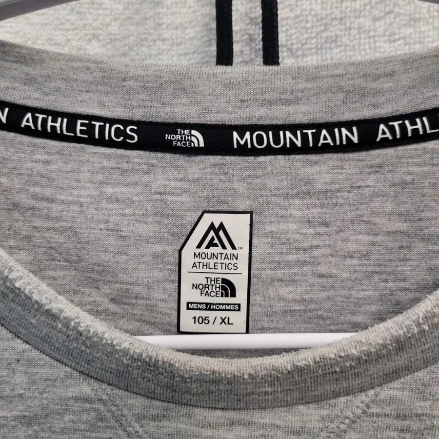 [BUNJANG] The North Face Mountain Athletics Gray Sweatshirt / 노스페이스 마운틴 애슬레틱스 맨투맨 회색