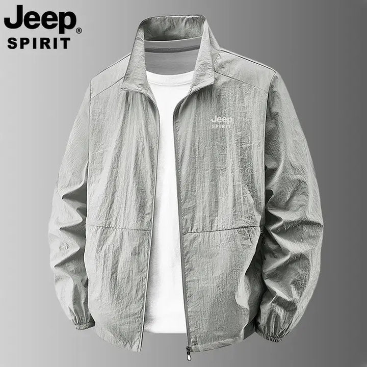 [BUNJANG] JEEP SPIRIT Lightweight Windbreaker Jacket / JEEP SPIRIT 남성 여름 경량 바람막이 자켓 집업 점퍼