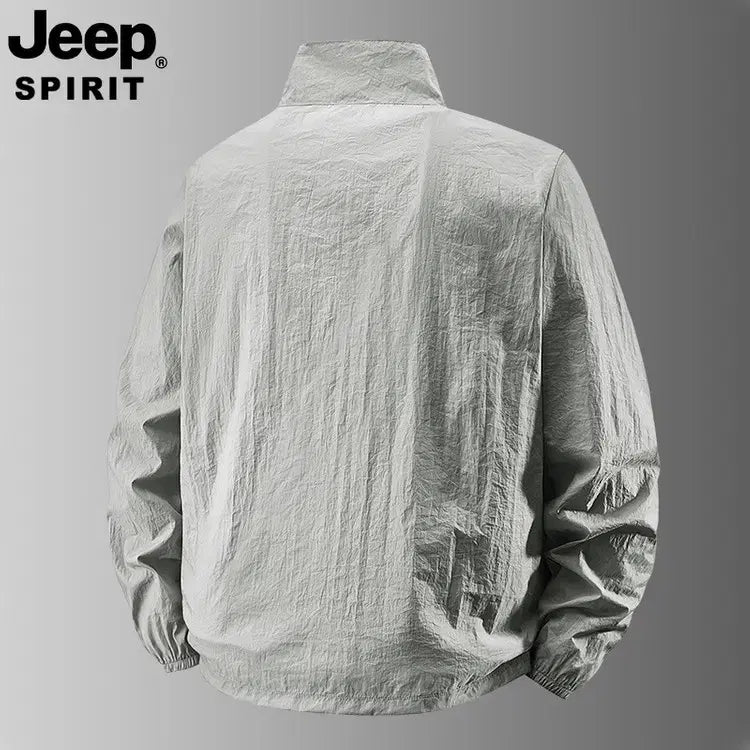 [BUNJANG] JEEP SPIRIT Lightweight Windbreaker Jacket / JEEP SPIRIT 남성 여름 경량 바람막이 자켓 집업 점퍼