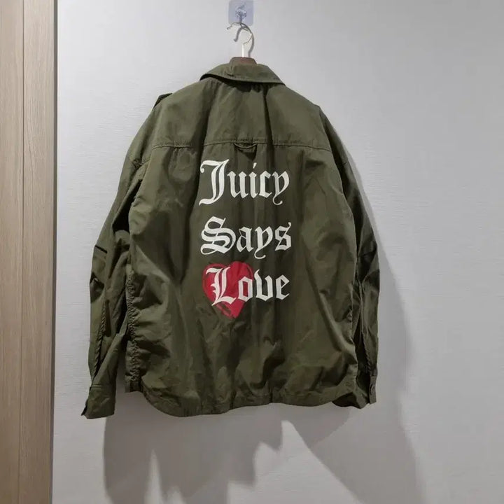 [SOLD OUT] 쥬시꾸뛰르 카키 야상 자켓