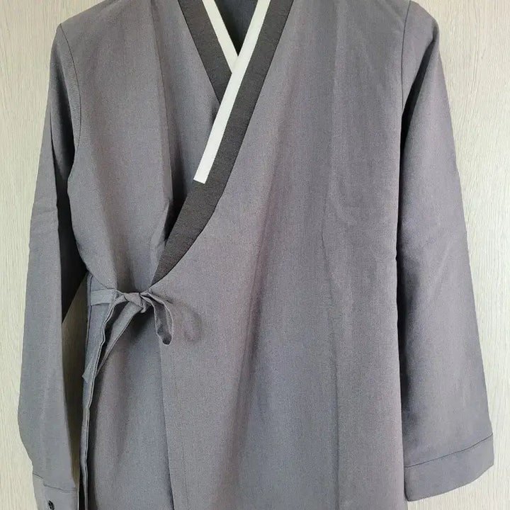 [BUNJANG] Seorinara City Gray Shirt Jeogori (M) / 남성 개량한복 저고리