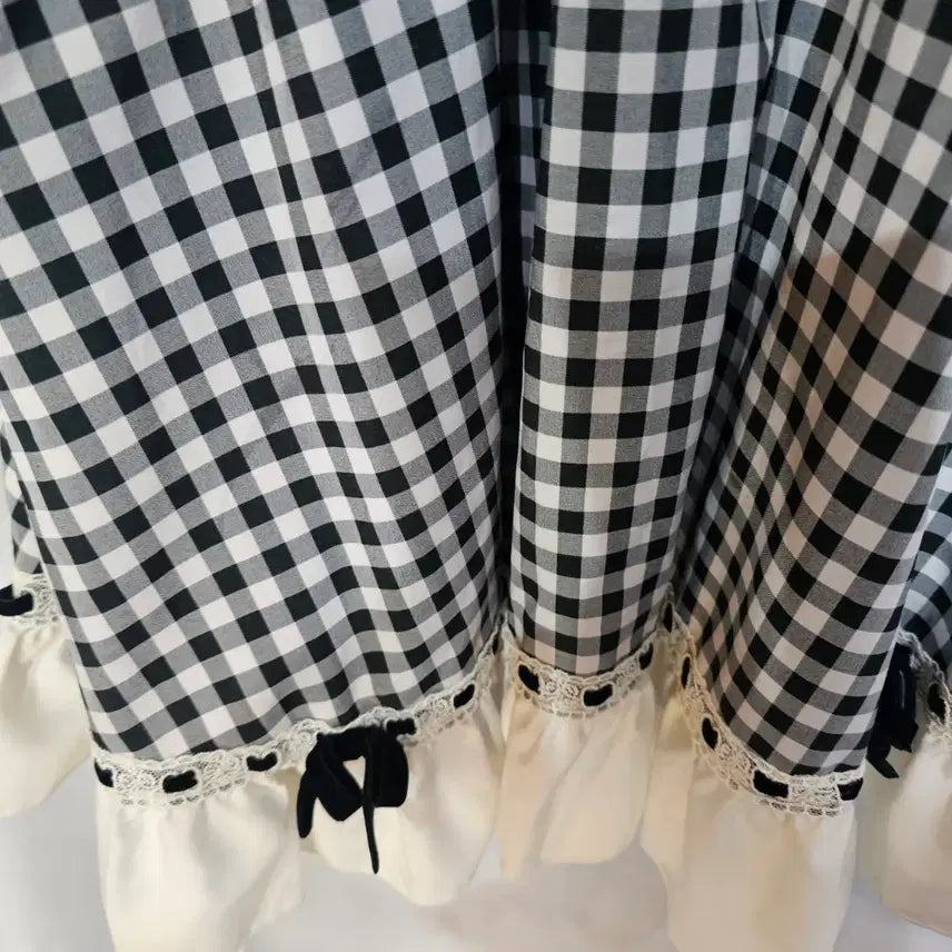[BUNJANG] Kuromi Overall Dress / 쿠로미 멜빵 원피스