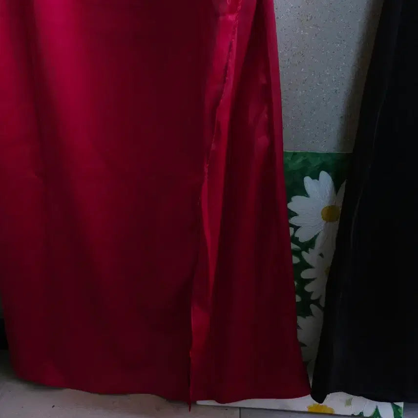 [BUNJANG] Satin Long Dress Bundle Set (S, M) / 새틴 롱원피스 새상품 1+1 일괄 S M