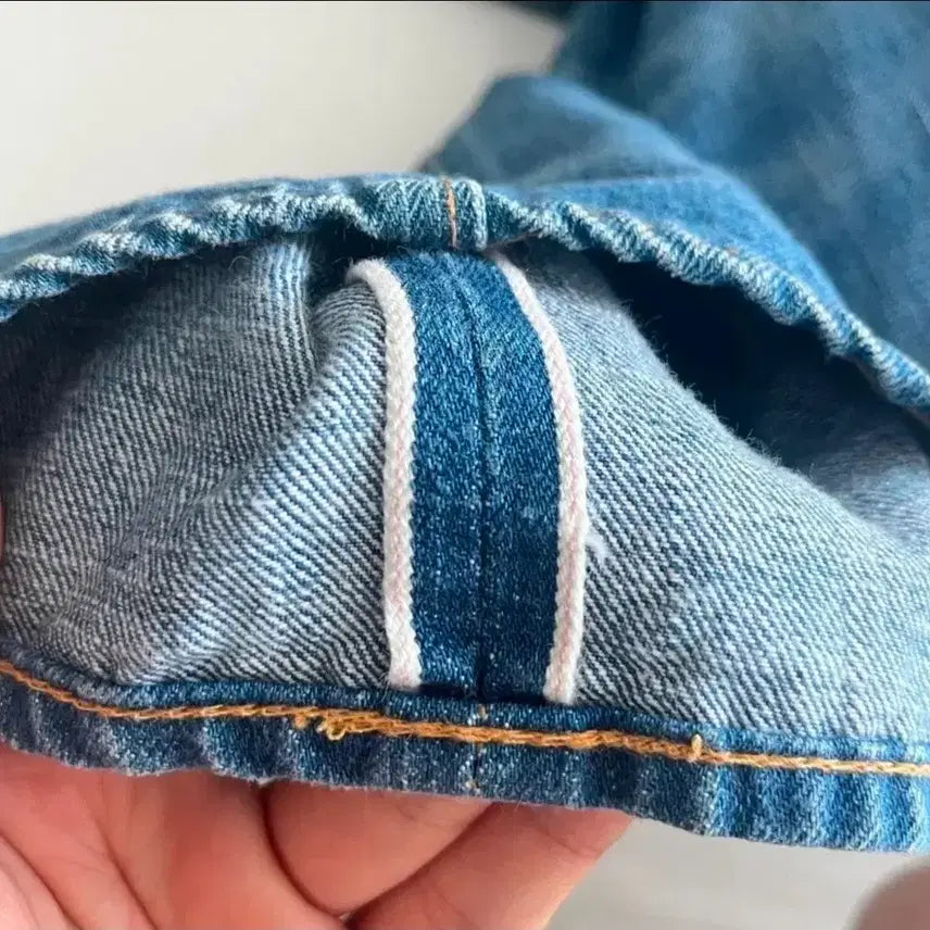 [BUNJANG] Fullcount 1102 Straight Fit Fade Wash Jeans / 풀카운트 1102 스트레이트 핏 FADE 워싱 진 W34 L32