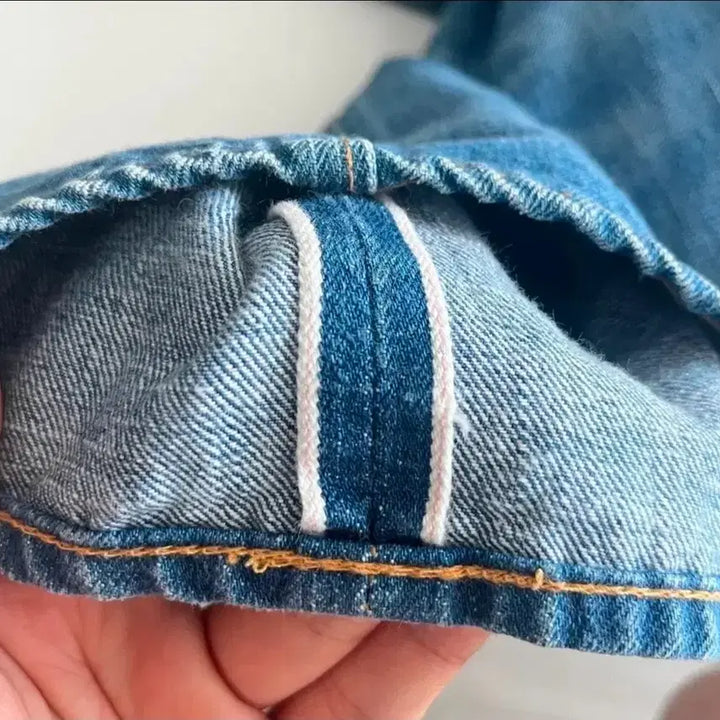 [BUNJANG] Fullcount 1102 Straight Fit Fade Wash Jeans / 풀카운트 1102 스트레이트 핏 FADE 워싱 진 W34 L32