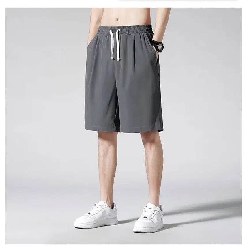 [BUNJANG] Ice Shorts 1+1 Set / 남성 아이스 반바지 1+1
