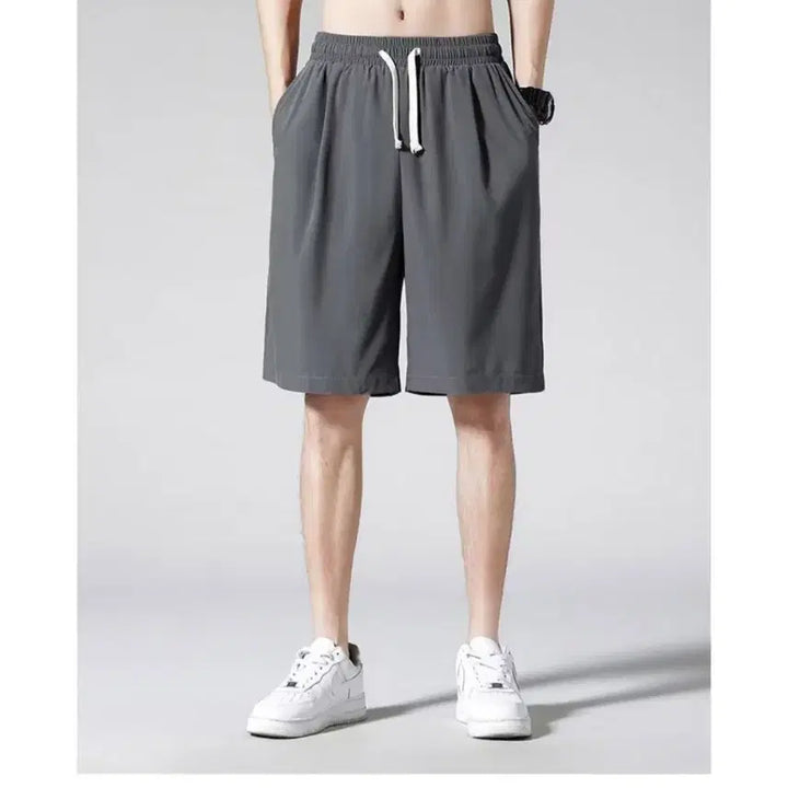 [BUNJANG] Ice Shorts 1+1 Set / 남성 아이스 반바지 1+1