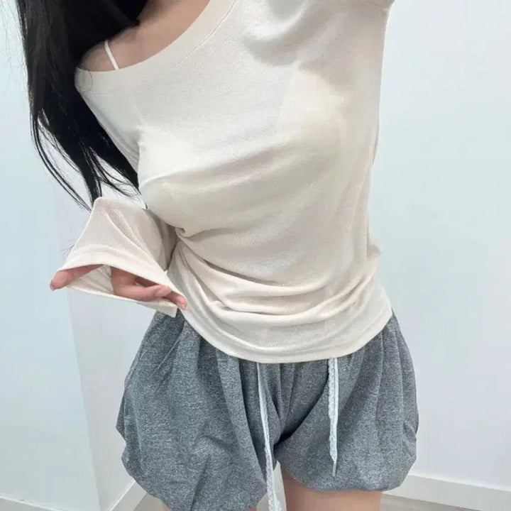 [SOLD OUT] 에이블리 엔뉴엘 오프 긴팔티
