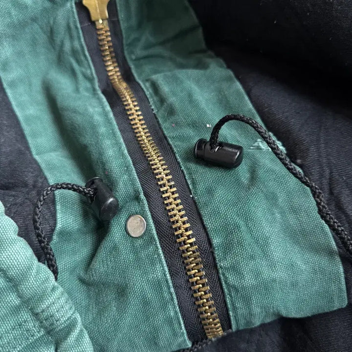 [BUNJANG] Carhartt Heavy Duck Chore Faded Washing Work Jacket / 칼하트 헤비 덕 초어 페이드 워싱 워크자켓 그린
