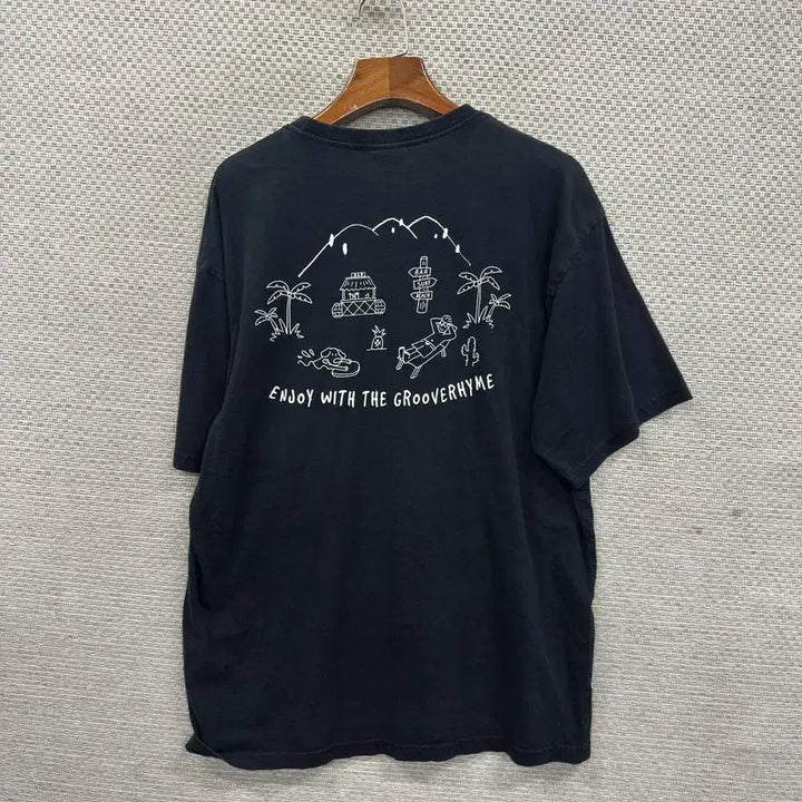 [BUNJANG] Groove Rhyme M16267 T-shirt / 그루브라임 반팔티 L M16267