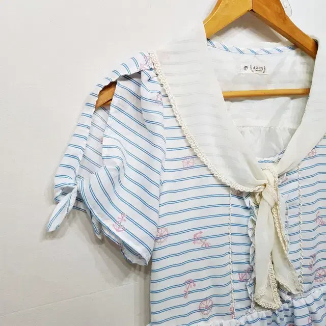 [BUNJANG] axes femme Sailor Chiffon Dress / axes femme 세일러 쉬폰 원피스