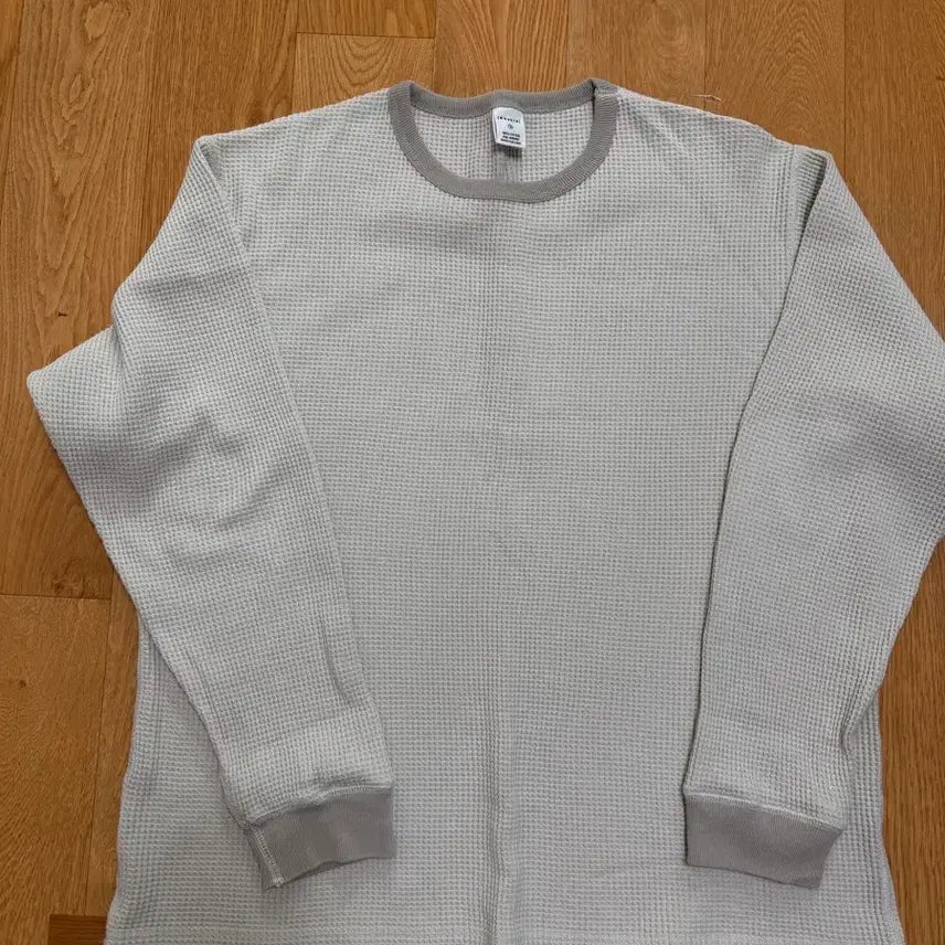[BUNJANG] Khakis Waffle Long Sleeve T-shirt / khakis 긴팔 티셔츠