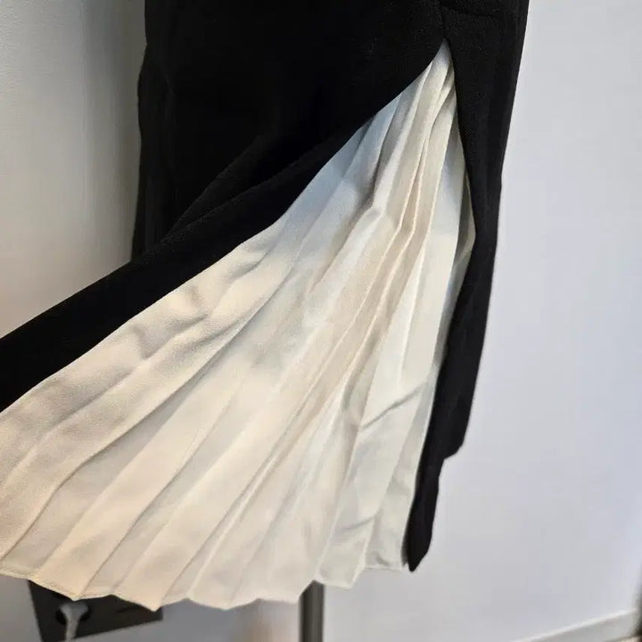 [BUNJANG] Black Ribbon Mini Dress / (S.55)블랙 리본 장식 미니 원피스