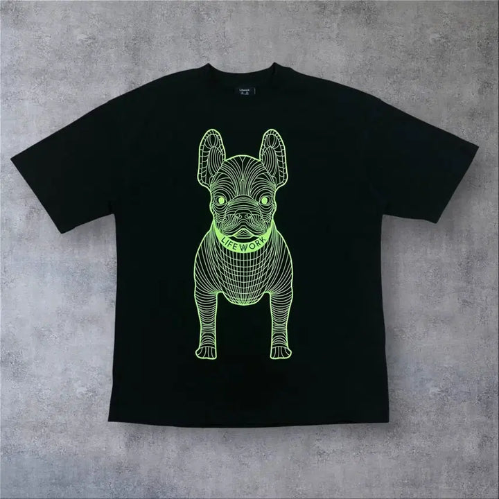 [SOLD OUT] 라이프워크 라독 빅로고 블랙 반팔티