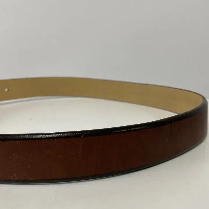 [BUNJANG] AJ Vintage Cow Leather Belt / 빈티지 AJ 카우 레더 벨트