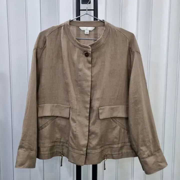[BUNJANG] JBY Linen Jacket Brown / JBY 린넨 자켓 브라운