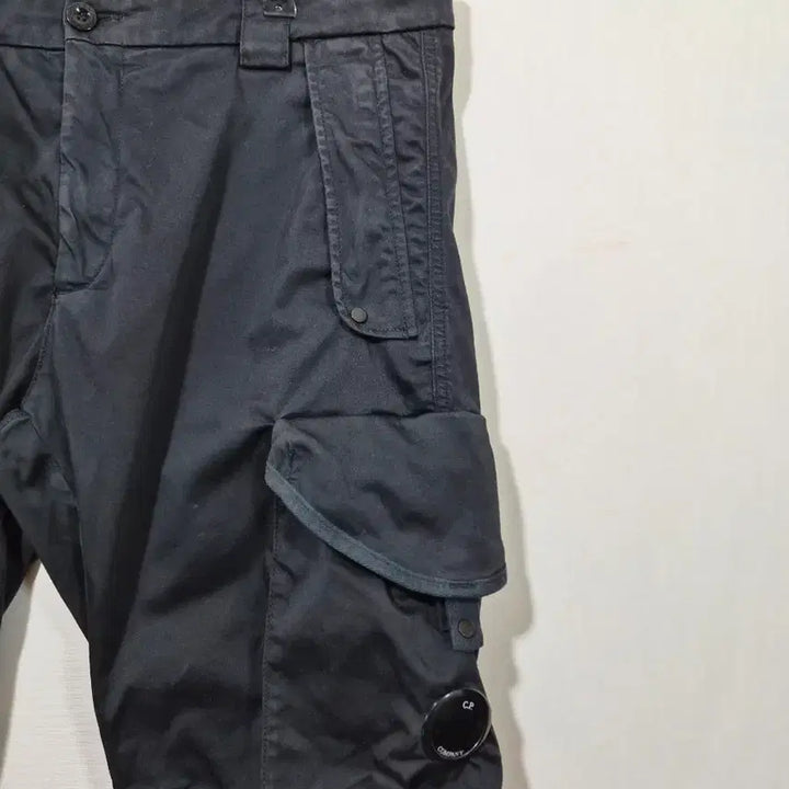 [BUNJANG] CP Company Black Spandex Cargo Pants / CP 컴퍼니  블랙 스판 카고바지 신형  정품