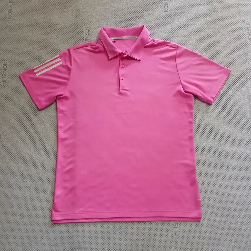[SOLD OUT] 아디다스 핑크색 반팔 폴로티