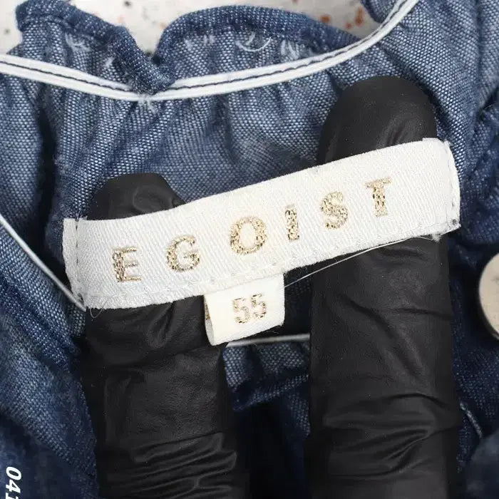 [SOLD OUT] 여성55/ 에고이스트 플로럴 민소매 데님원피스