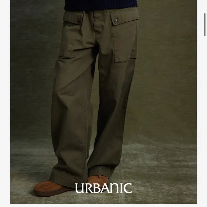 [SOLD OUT] (거의 새상품) 얼바닉30 Field Monkey Pants 카키 M