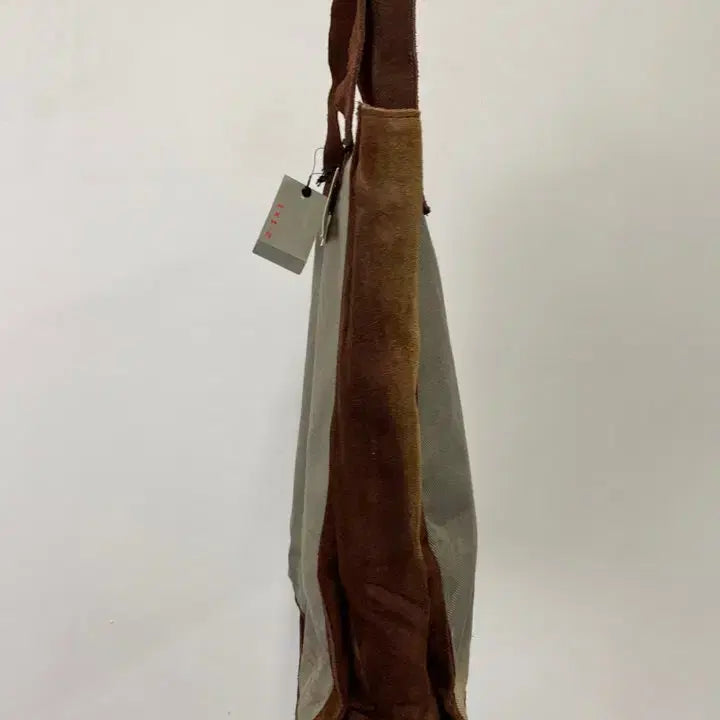 [SOLD OUT] 빈티지 IXI:Z 코튼 카우 레더 토트백