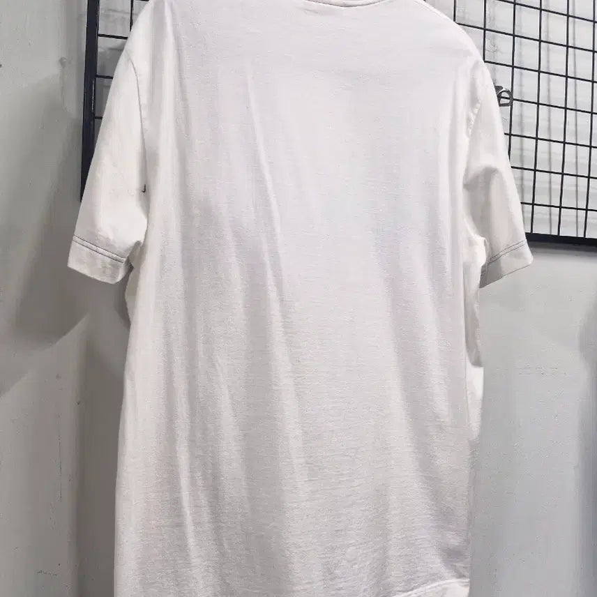 [BUNJANG] Lacoste Striped T-shirt (110 XXL) / 110XXL 라코스테 스트라이프 반팔티.