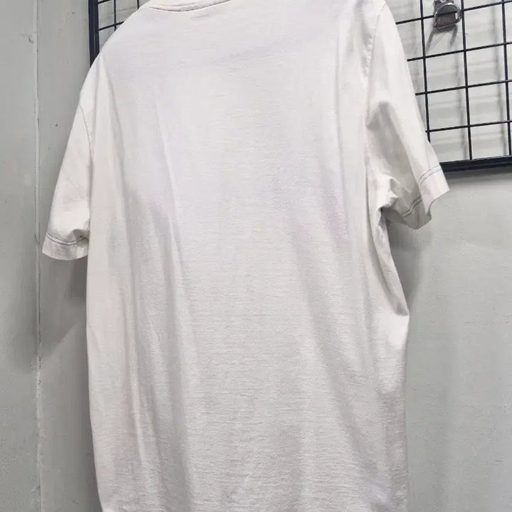 [BUNJANG] Lacoste Striped T-shirt (110 XXL) / 110XXL 라코스테 스트라이프 반팔티.