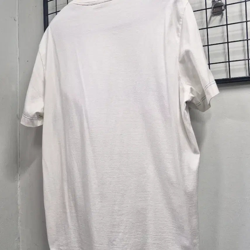 [BUNJANG] Lacoste Striped T-shirt (110 XXL) / 110XXL 라코스테 스트라이프 반팔티.