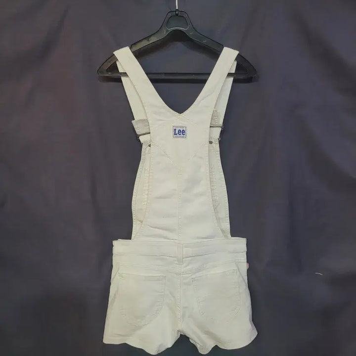 [BUNJANG] Lee White Denim Overall / Lee 화이트 데님 오버롤