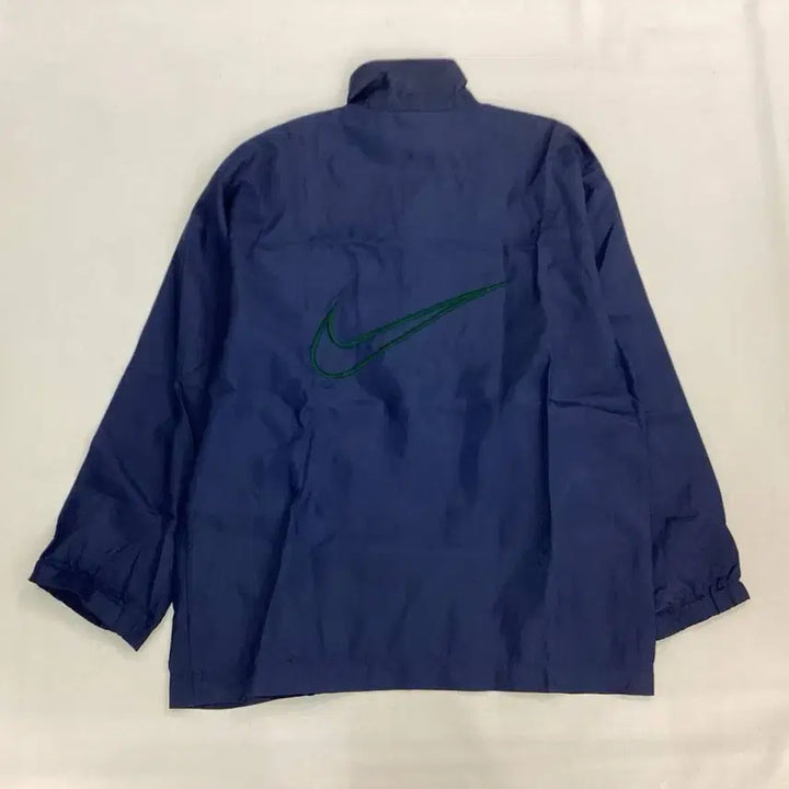 [BUNJANG] Nike 90s Blue Anorak Jacket / 90s 나이키 블루 아노락 바람막이 점퍼 M
