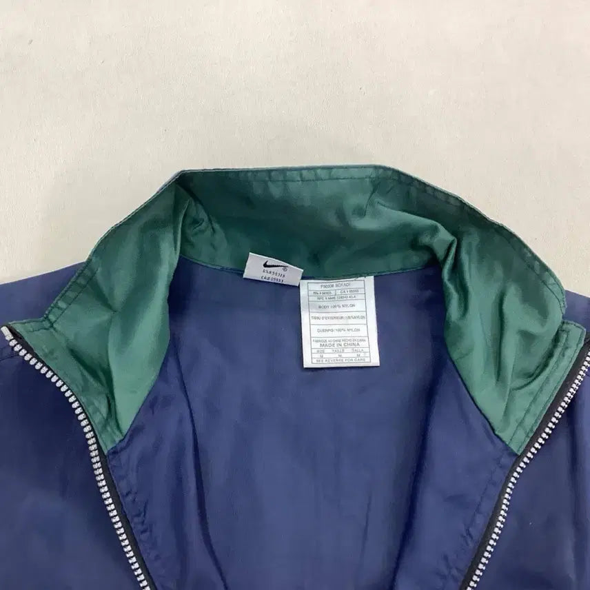 [BUNJANG] Nike 90s Blue Anorak Jacket / 90s 나이키 블루 아노락 바람막이 점퍼 M
