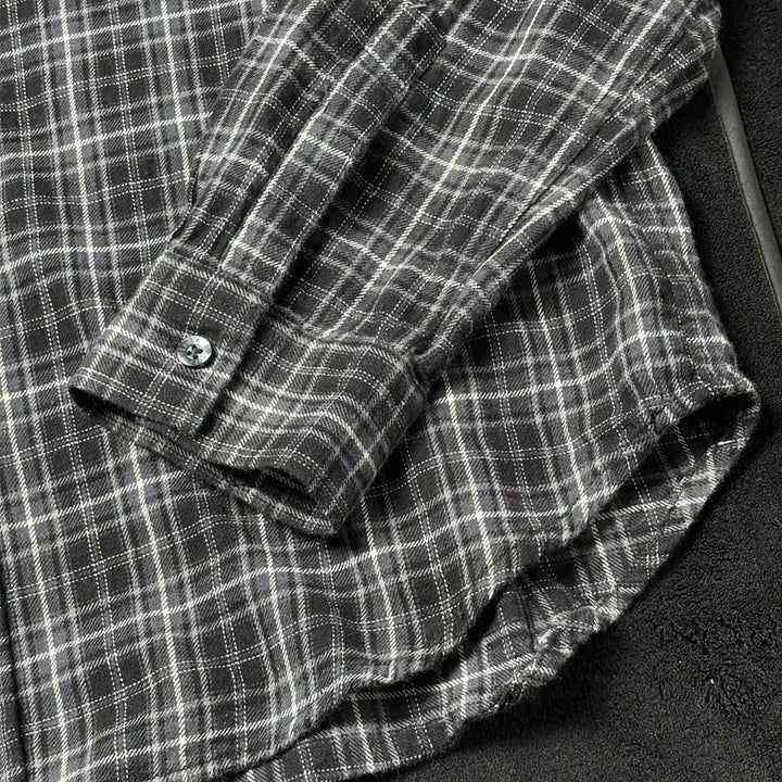[BUNJANG] DJ HONDA Vintage Checkered Shirt / 일본빈티지 DJ HONDA 체크 셔츠