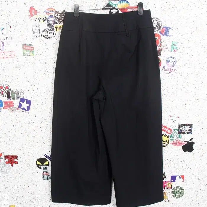 [BUNJANG] Mine Wide Leg Slacks / 여성 64-94/ 마인 9부 와이드 슬랙스바지