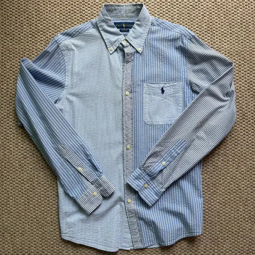 [SOLD OUT] 폴로 시어서커 펀셔츠 S 팝니다.