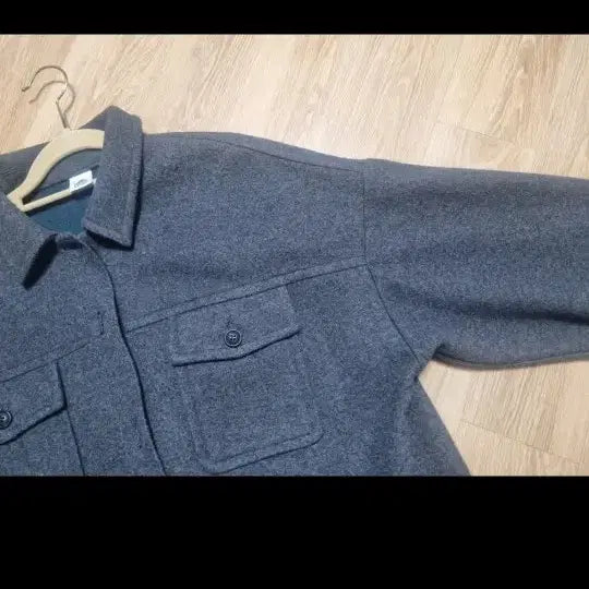 [BUNJANG] Basic House Wool Blend Shirt Jacket / 베이직하우스 울 혼방 셔츠자켓